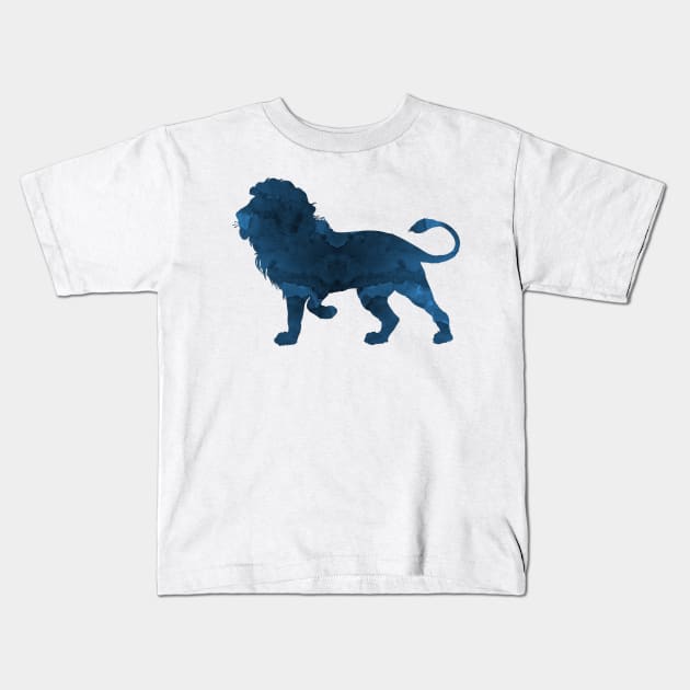 Lion Kids T-Shirt by TheJollyMarten